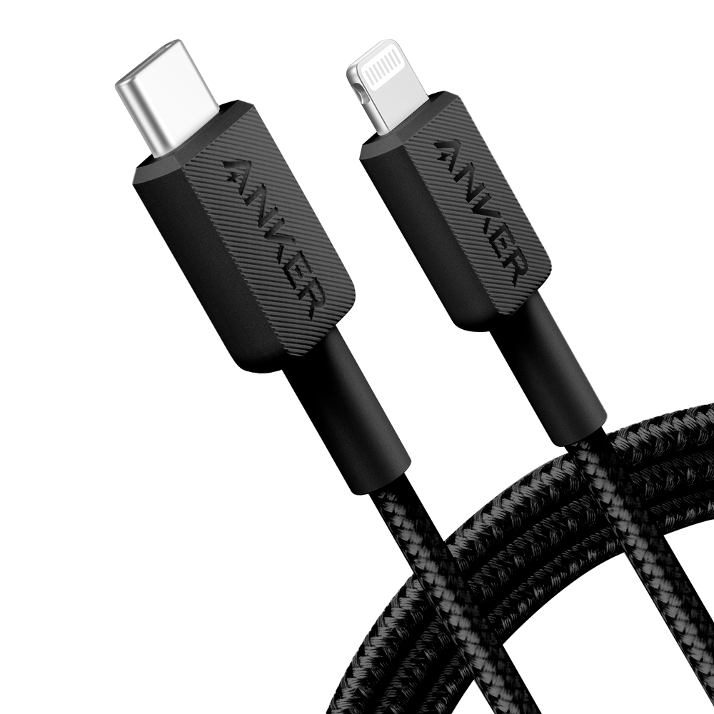 Anker Cable USB2.0 color negro ANK-322-USBC-LGT-180-B