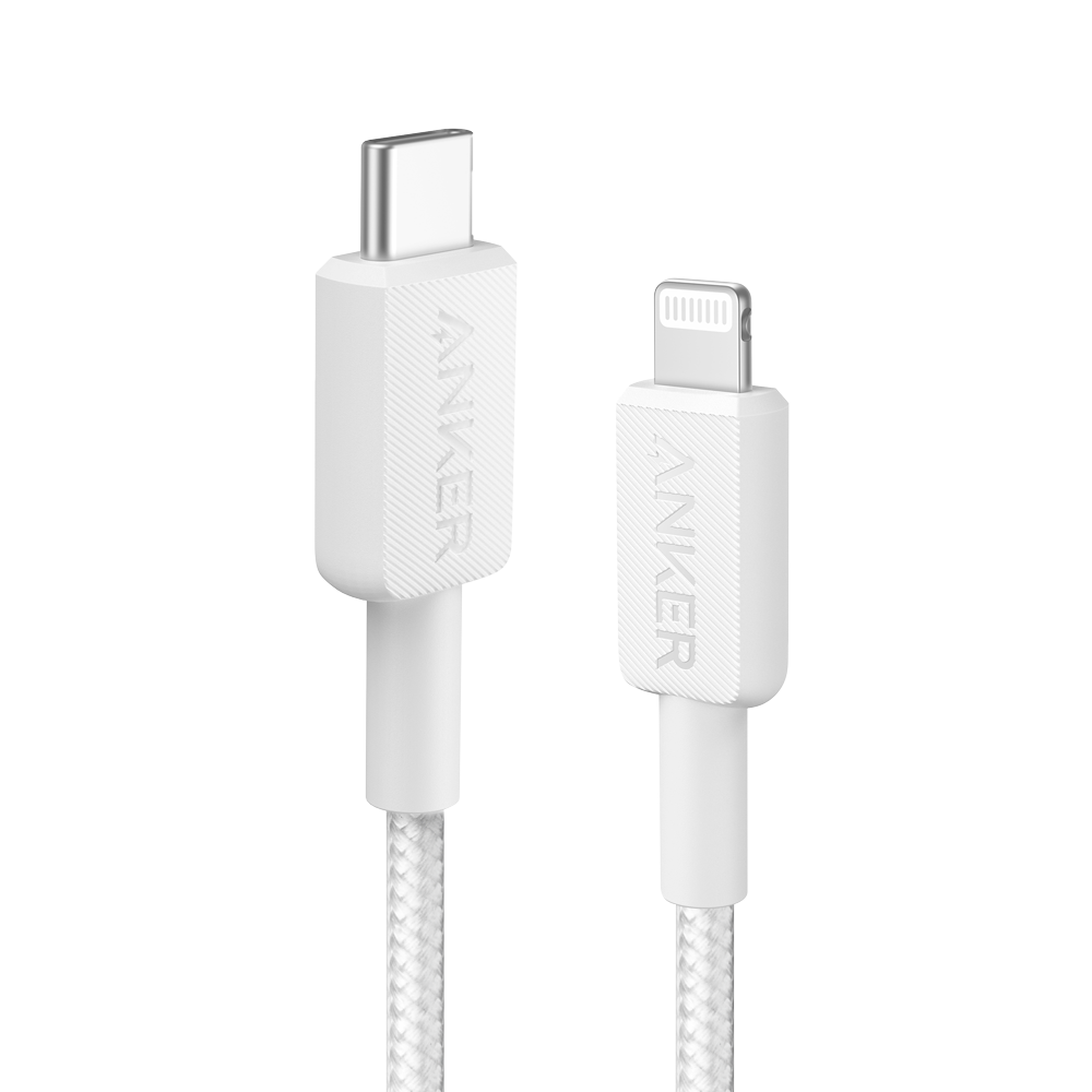 Anker Cable USB2.0 color blanco ANK-322-USBC-LGT-90-W