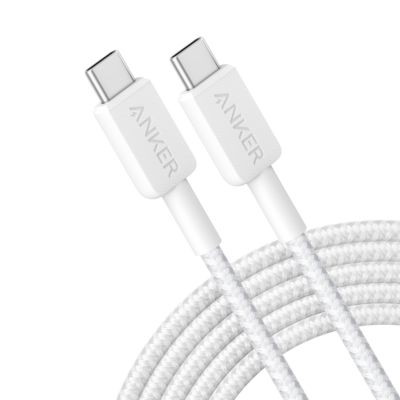 Anker Cable USB2.0 color blanco ANK-322-USBC-USBC-300-W