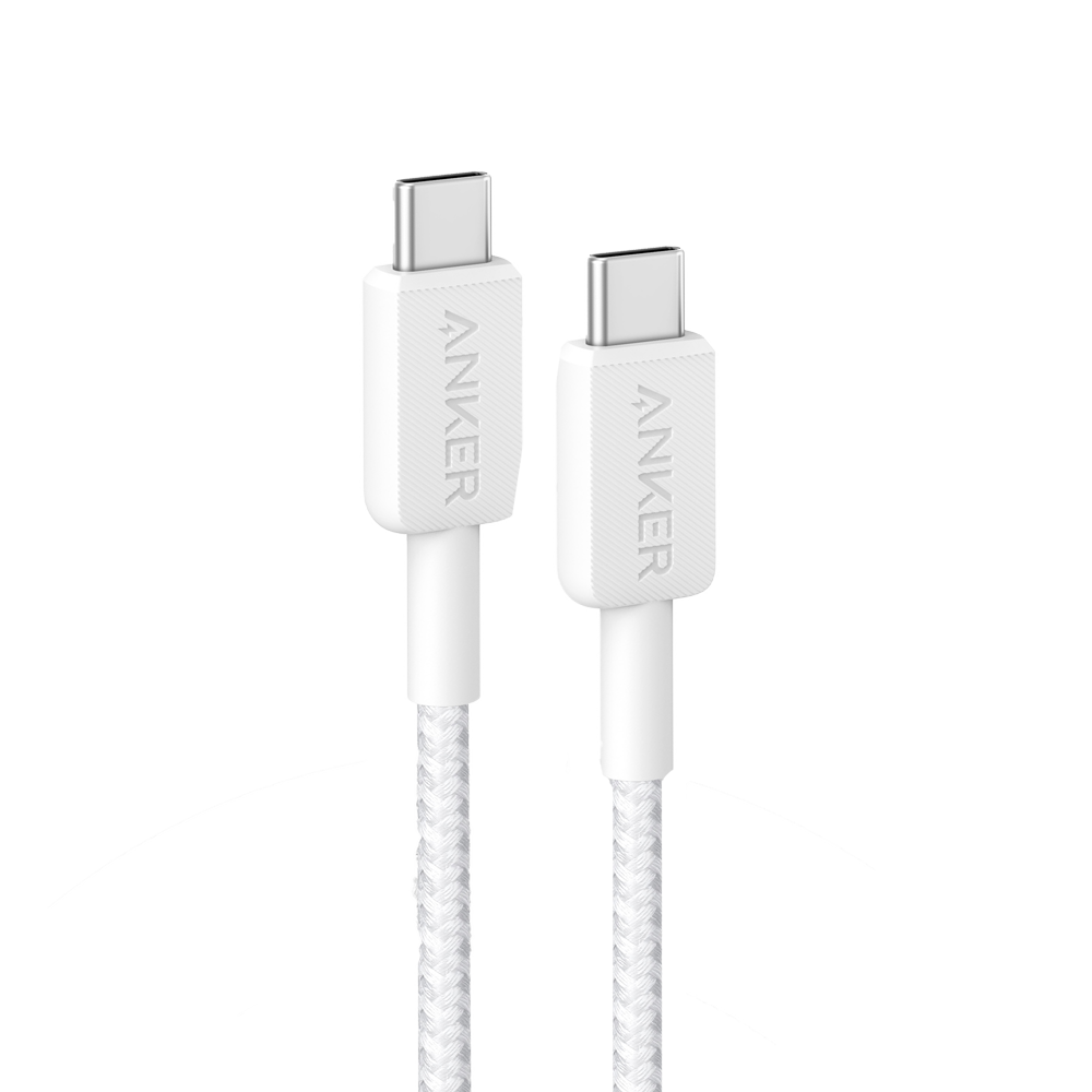 Anker Cable USB2.0 color blanco ANK-322-USBC-USBC-90-W