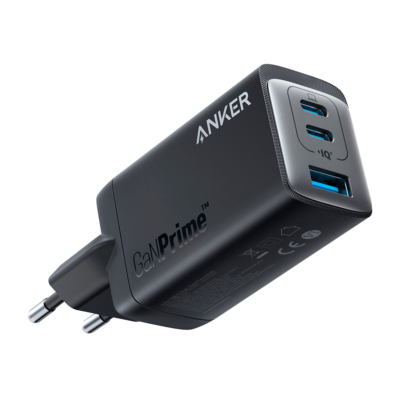 Anker Cargador USB color negro ANK-735-WCHARGER-65W1A2C-B