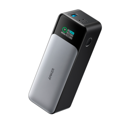 Anker Power bank con pantalla digital color gris ANK-737-POWERCORE-B