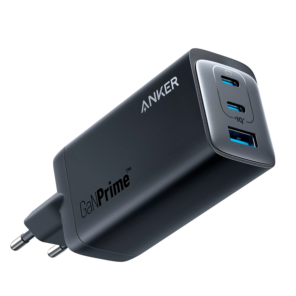 Anker Cargador USB color negro ANK-737-WCHARGER-GaN120W-B
