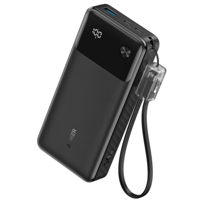 Anker Power bank con pantalla color negro ANK-A1384-B