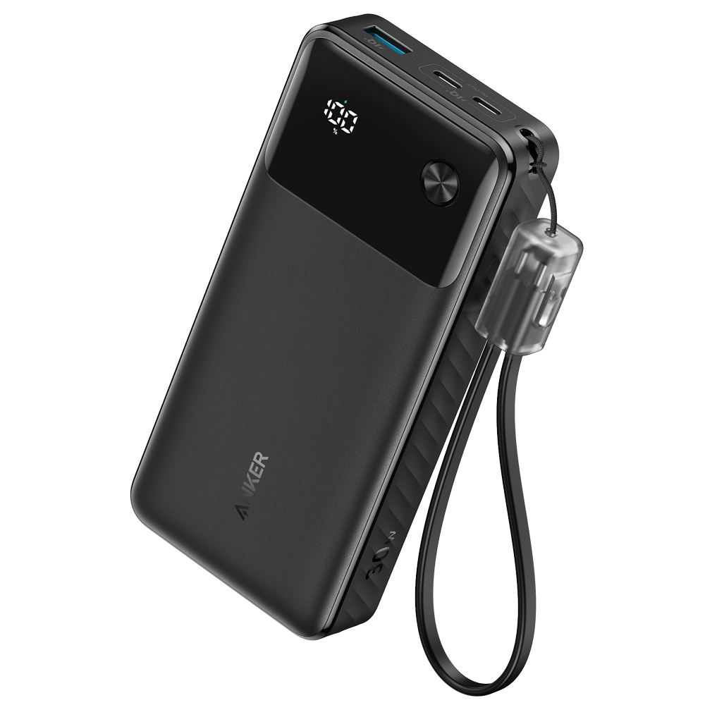 Anker Power bank con pantalla color negro ANK-A1384-B