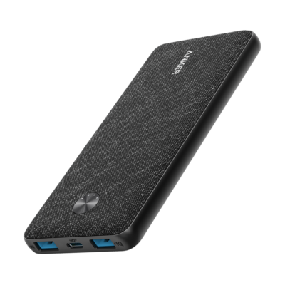 Anker Power bank con LEDs de carga color negro ANK-POWERCORE3-SENSE-B