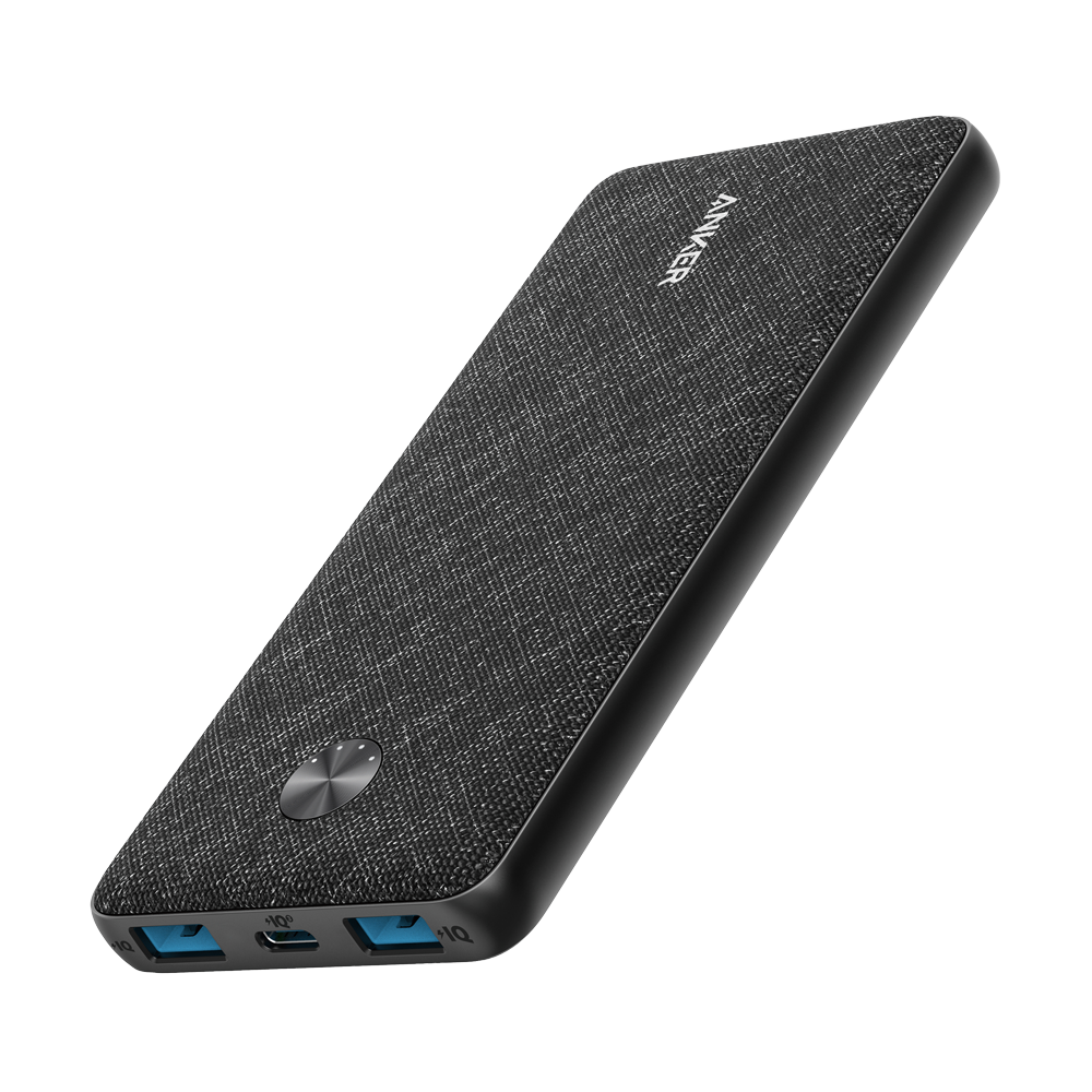 Anker Power bank con LEDs de carga color negro ANK-POWERCORE3-SENSE-B