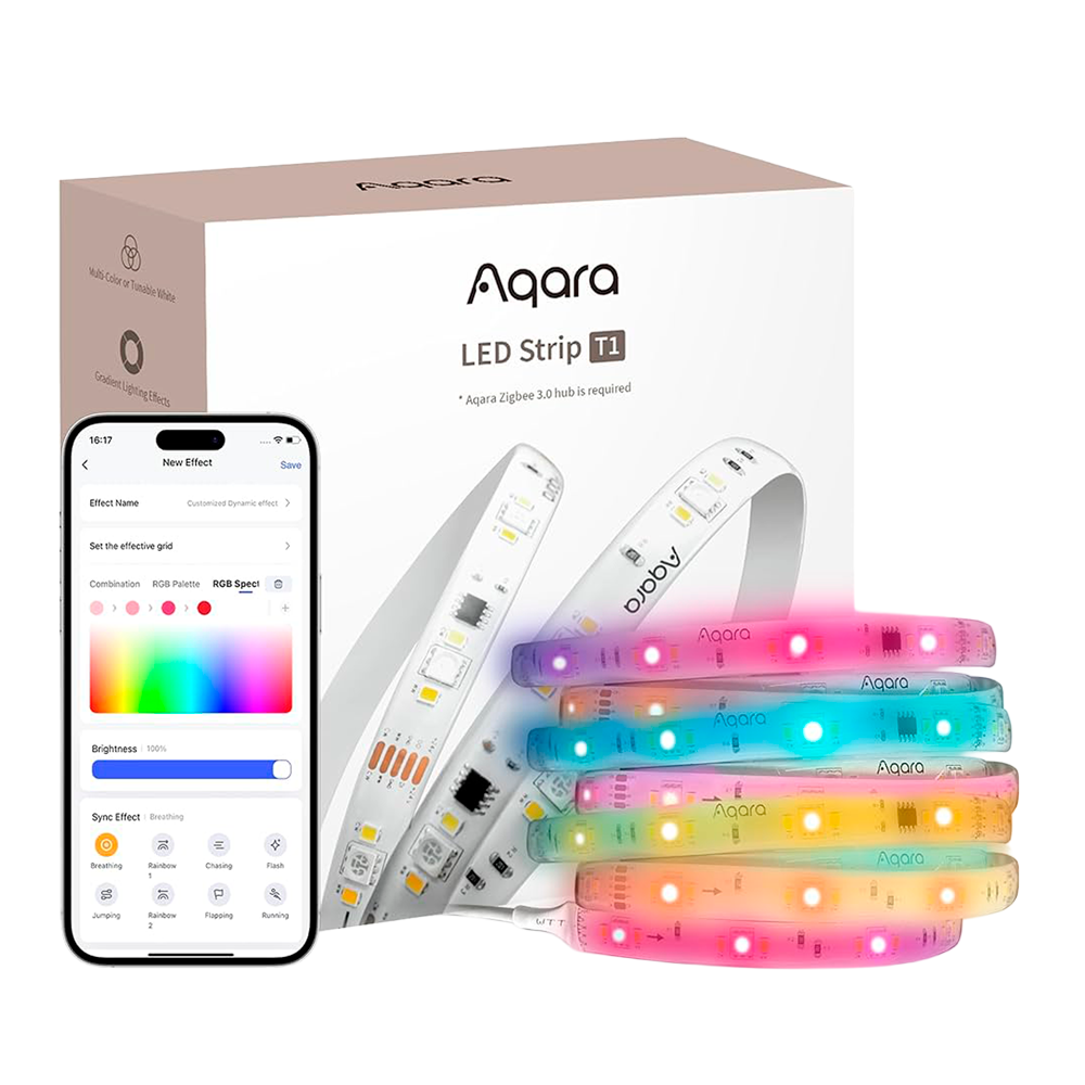 Aqara Tira LED T1 (2m) Zigbee 3.0 / Matter over Zigbee AQ-RLS-K01D