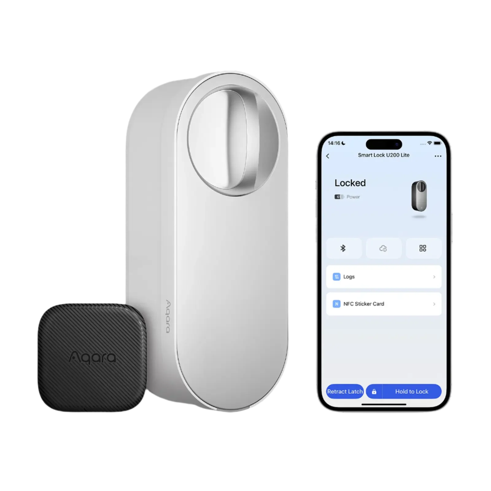 Aqara Cerradura inteligente U200 Lite Blanco AQ-U200-LITE-KIT-W