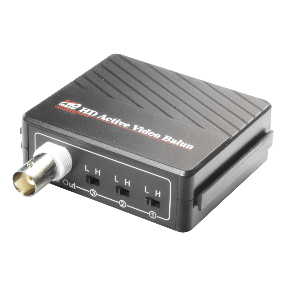 CCTV & Alarmas Transceptor activo Optimizado para HDTVI / HDCVI / AHD BA615A-RX
