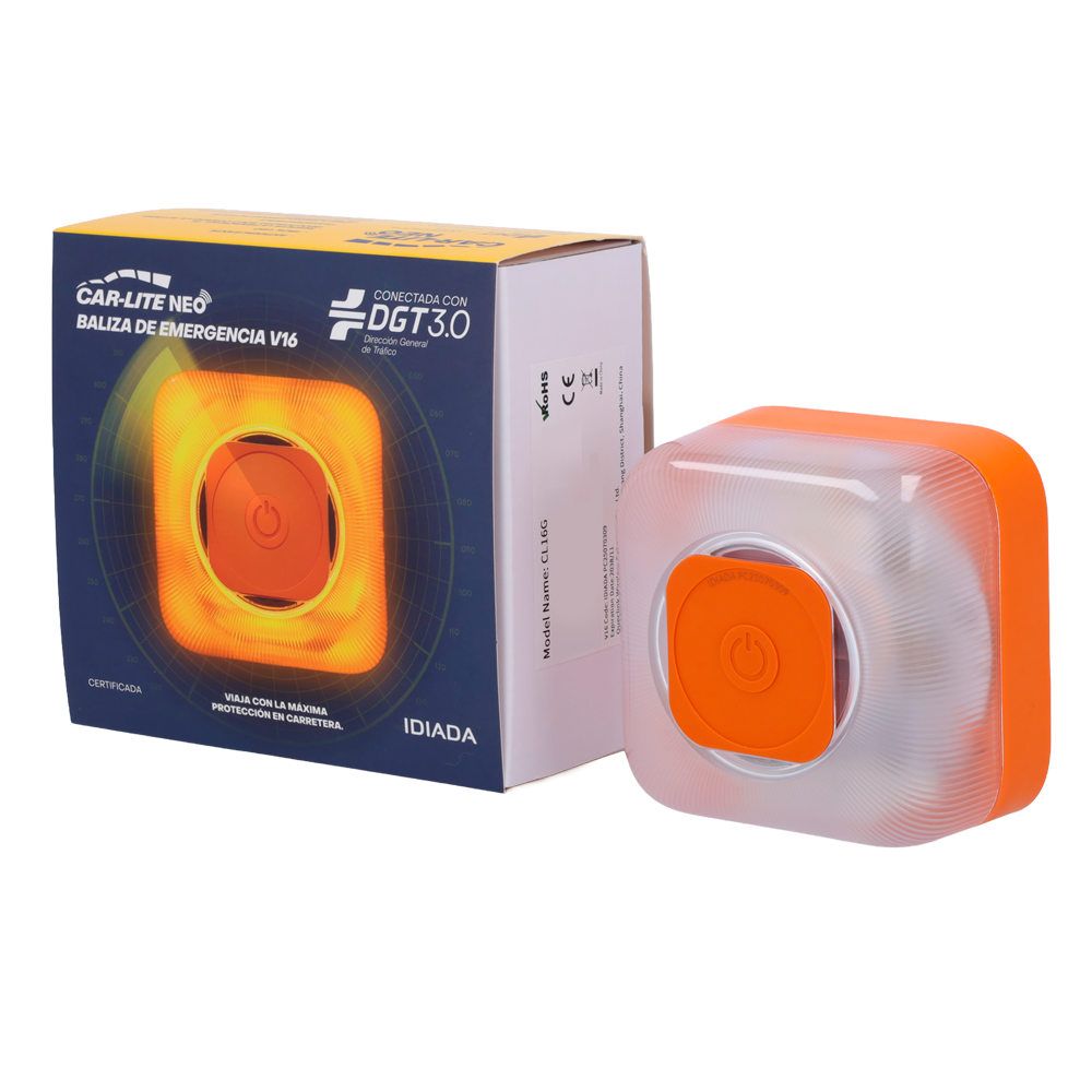 Queclink Baliza compatible con plataforma DGT 3.0 BALIZA-V16-DGT