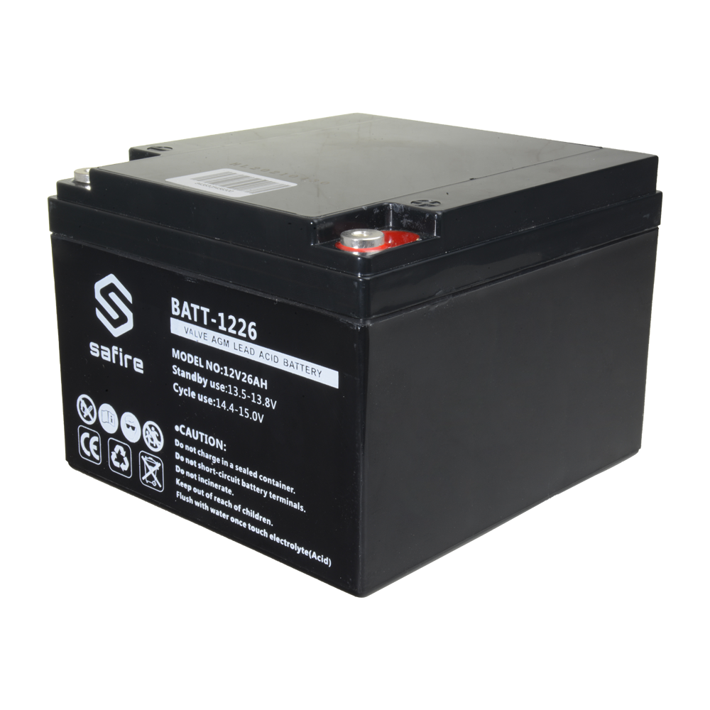 Safire Batería recargable Tecnología plomo ácido AGM BATT-1226