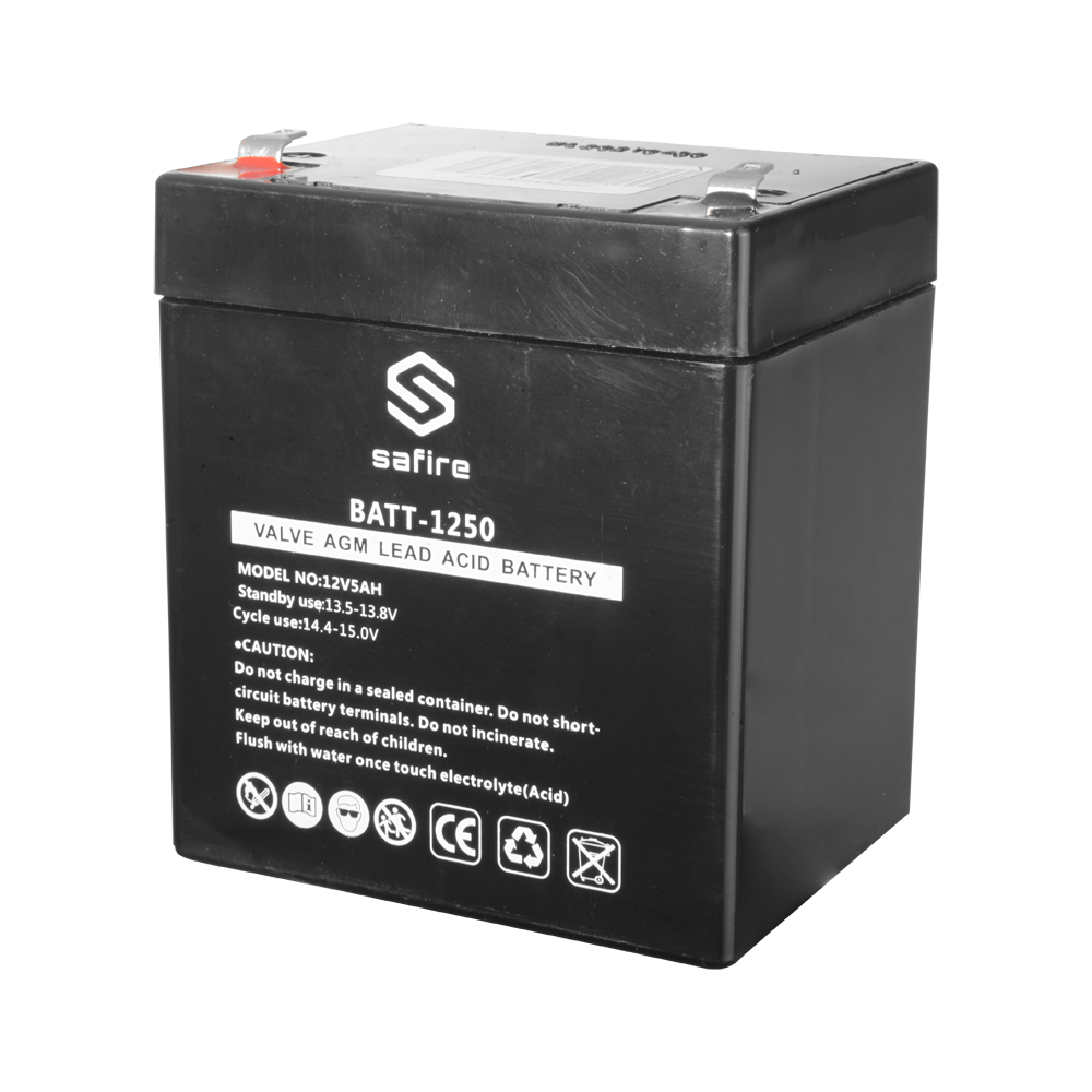 Safire Batería recargable Tecnología plomo ácido AGM BATT-1250