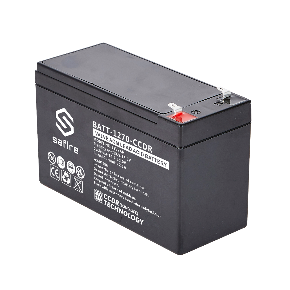 Safire Batería recargable Tecnología plomo ácido AGM BATT-1270-CCDR