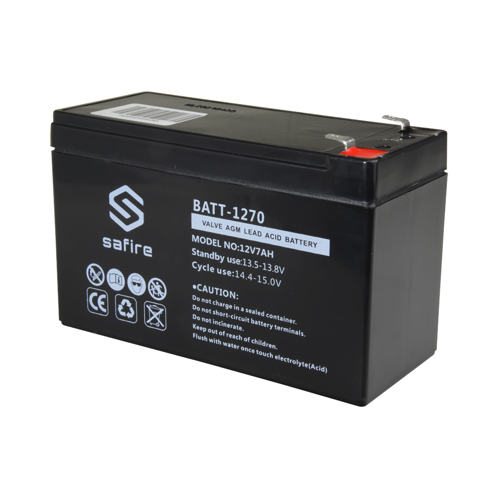Safire Batería recargable Tecnología plomo ácido AGM BATT-1270