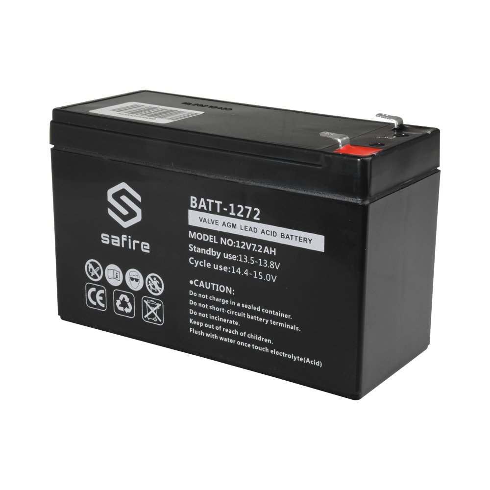 Safire Batería recargable Tecnología plomo ácido AGM BATT-1272