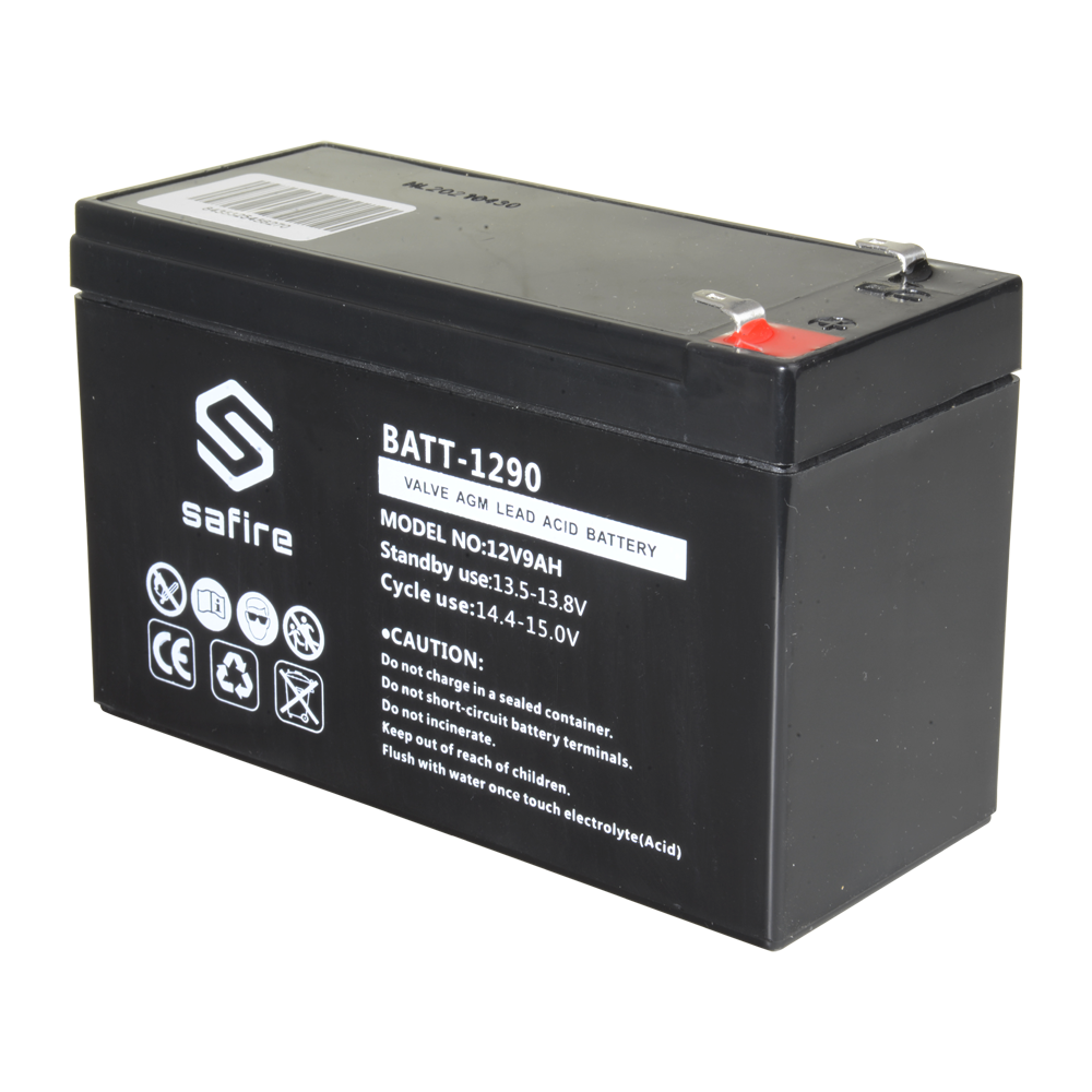Safire Batería recargable Tecnología plomo ácido AGM BATT-1290