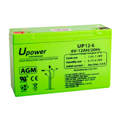 Master Battery Upower Batería recargable BATT-6012-U