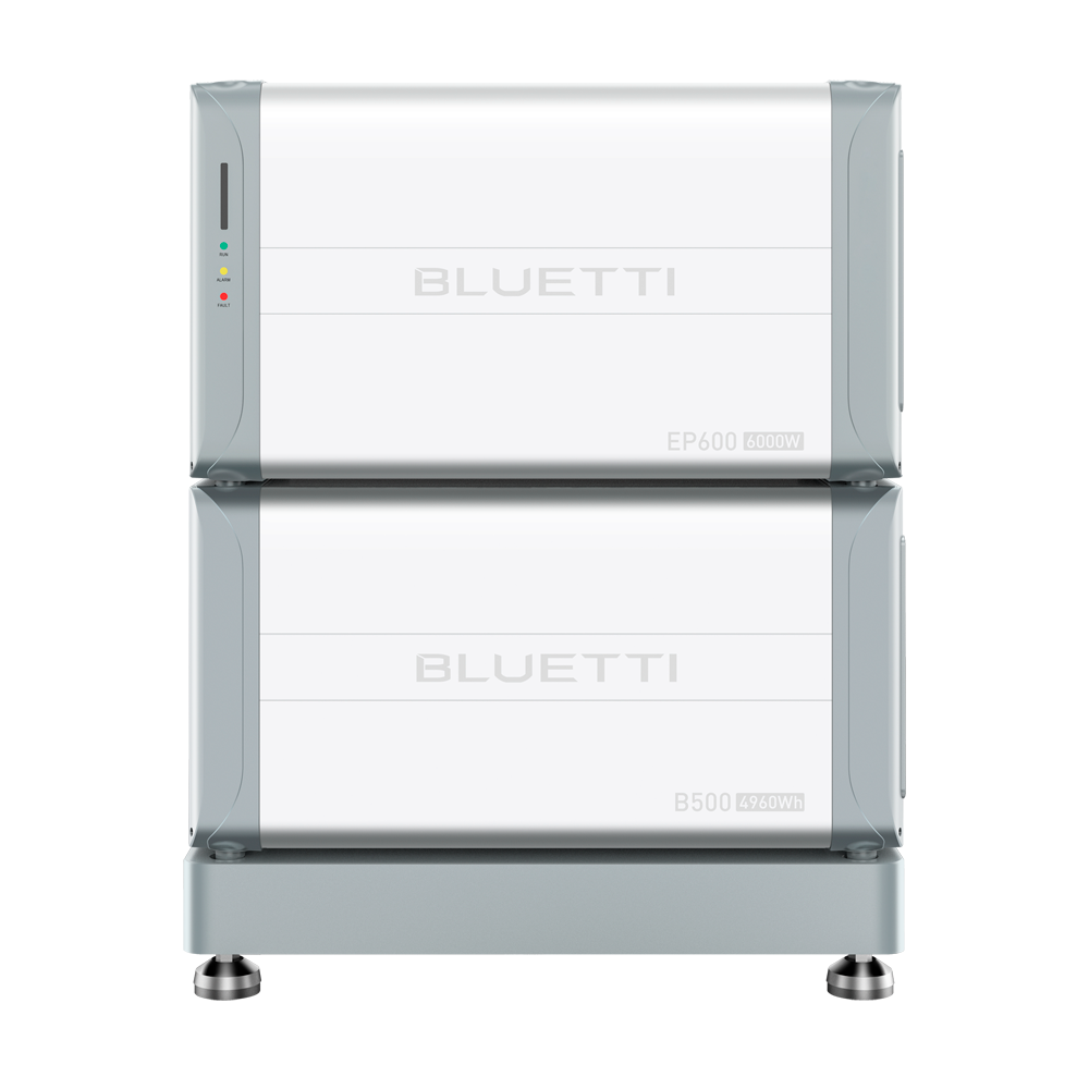 Bluetti Kit batería domestica Inversor + Batería + Soporte BL-EP600-1xB500