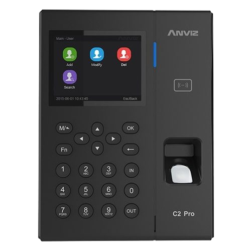 Anviz Control de acceso y presencia C2PRO-DUAL