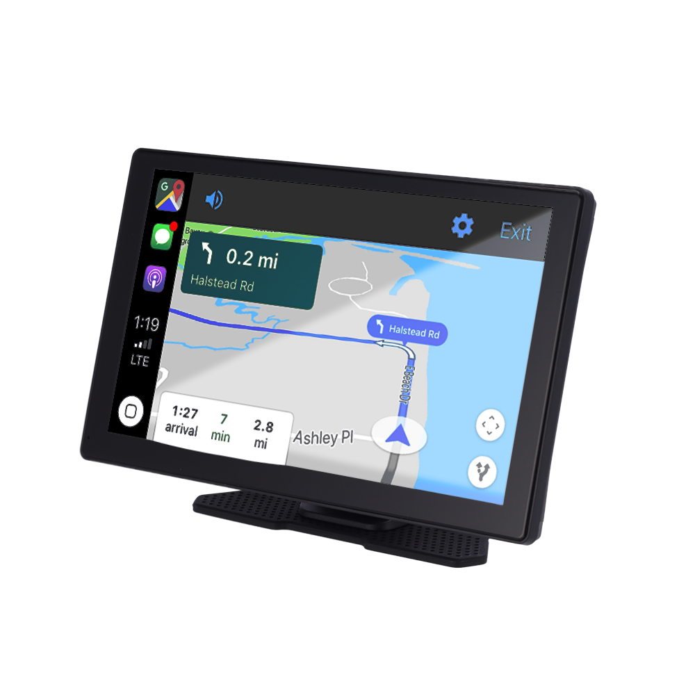 CCTV & Alarmas Carplay 9" táctil Cámara 4K y cámara adicional 1080P CAR-MONITOR-9
