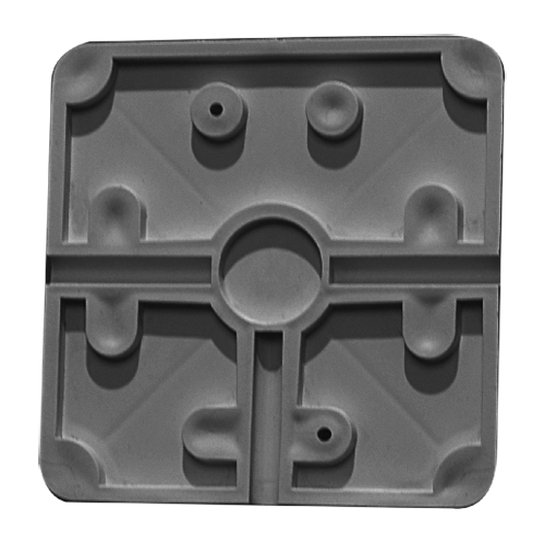 CCTV & Alarmas Tapa de conexiones flexible para caja de soporte color gris CBOX-BC02-BASEFLEX