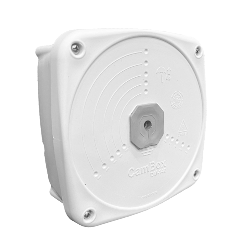 CCTV & Alarmas Caja de conexiones Para cámaras domo y bullet color blanco CBOX-DM-140PRO-PLUS