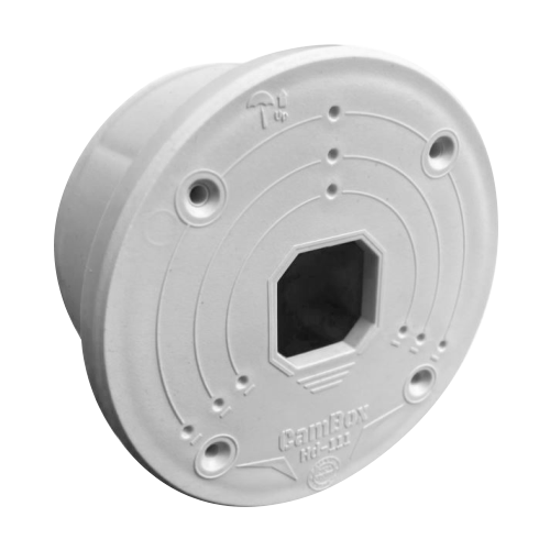 CCTV & Alarmas Caja de conexiones Para cámaras domo color blanco CBOX-HD-111