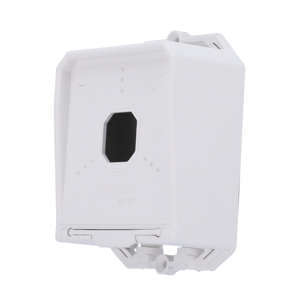 CCTV & Alarmas Caja de conexiones Para cámaras domo color blanco CBOX-JET-703-W