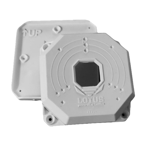 CCTV & Alarmas Caja de conexiones Apto para uso exterior color blanco CBOX-LOTUS