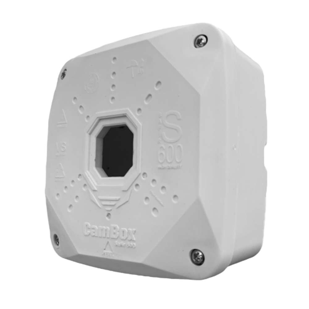 CCTV & Alarmas Caja de conexiones para cámaras domo color blanco CBOX-S600