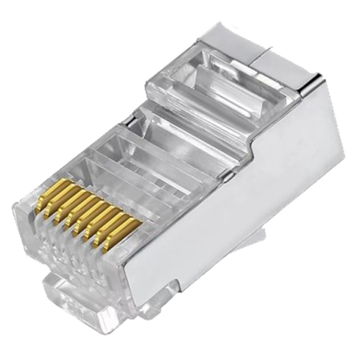 CCTV & Alarmas Conectores RJ45 pasante Para crimpar CON300-FTP5E-EZ