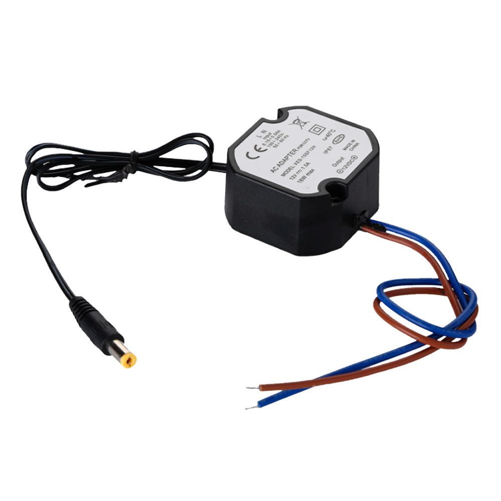 CCTV & Alarmas Adaptador de Corriente 12 V / 1A /12 W DC1210-W