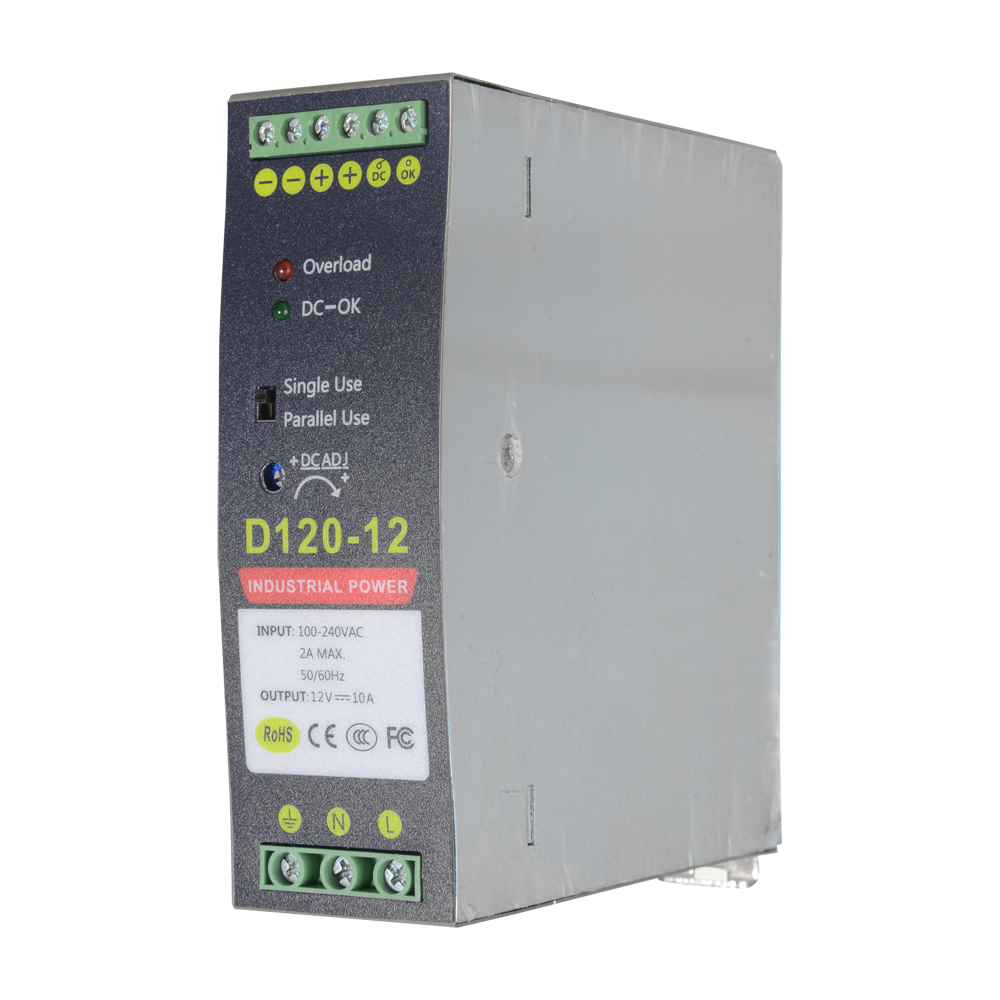 CCTV & Alarmas Fuente de alimentación conmutada DC12V10A-DIN
