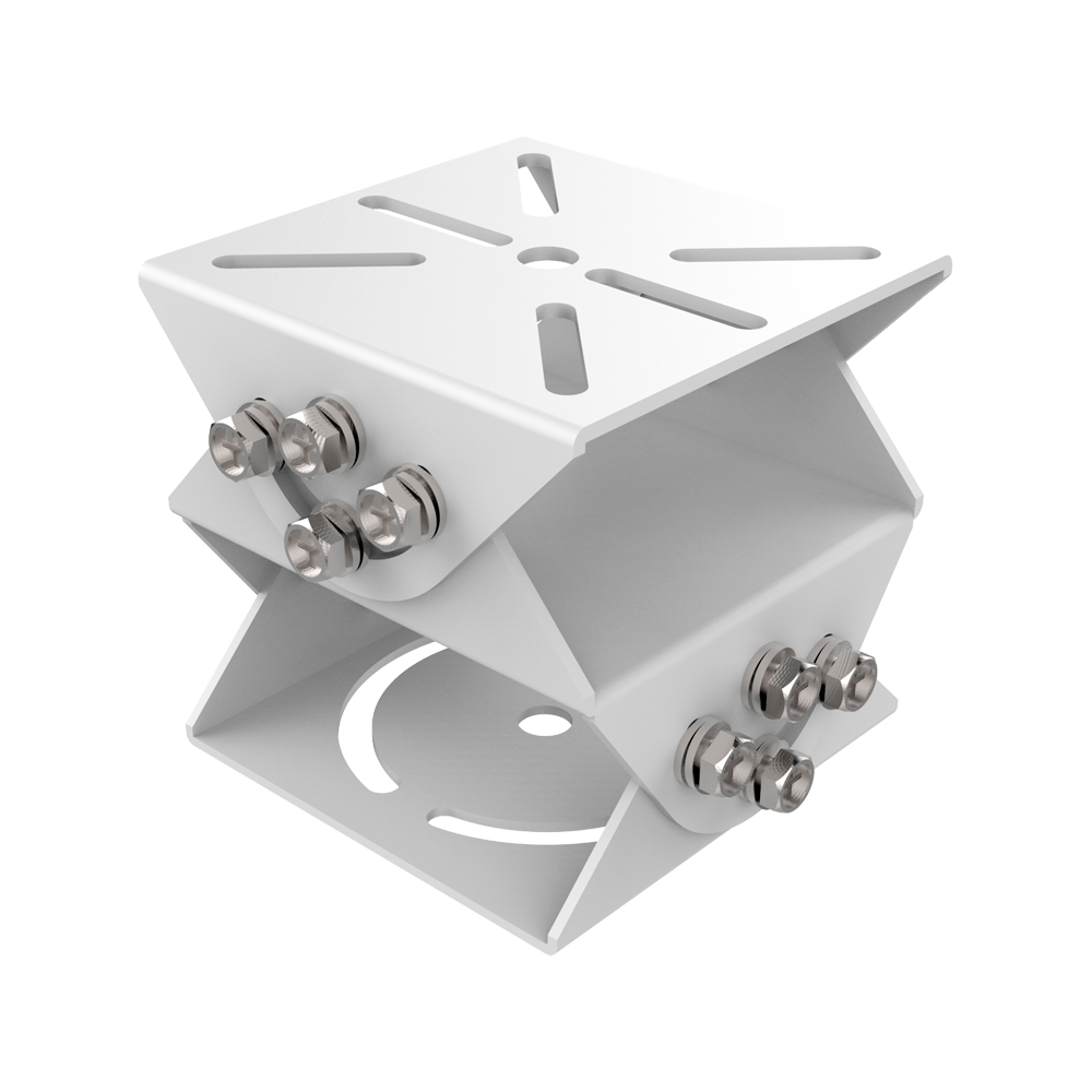 Hikvision Junta Cardan PT Acero inoxidable color blanco DS-1232ZJ-T