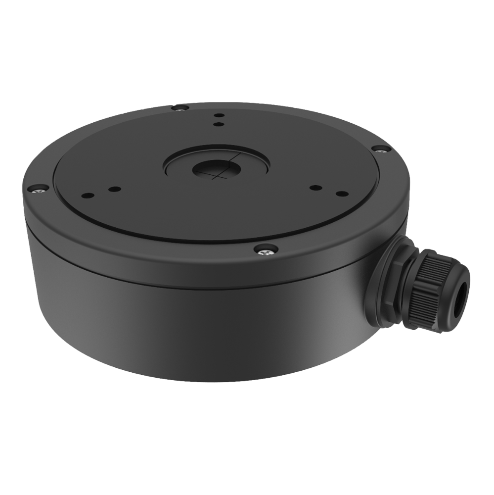 Hikvision Caja de conexiones Para cámaras domo color negro DS-1280ZJ-M-BLACK