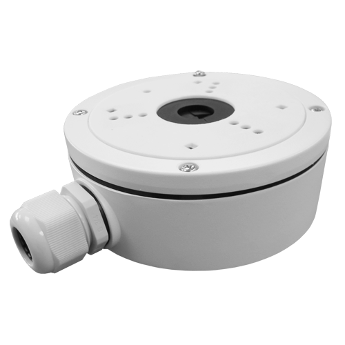 Hikvision Caja de conexiones Para cámaras domo o bullet color blanco DS-1280ZJ-S