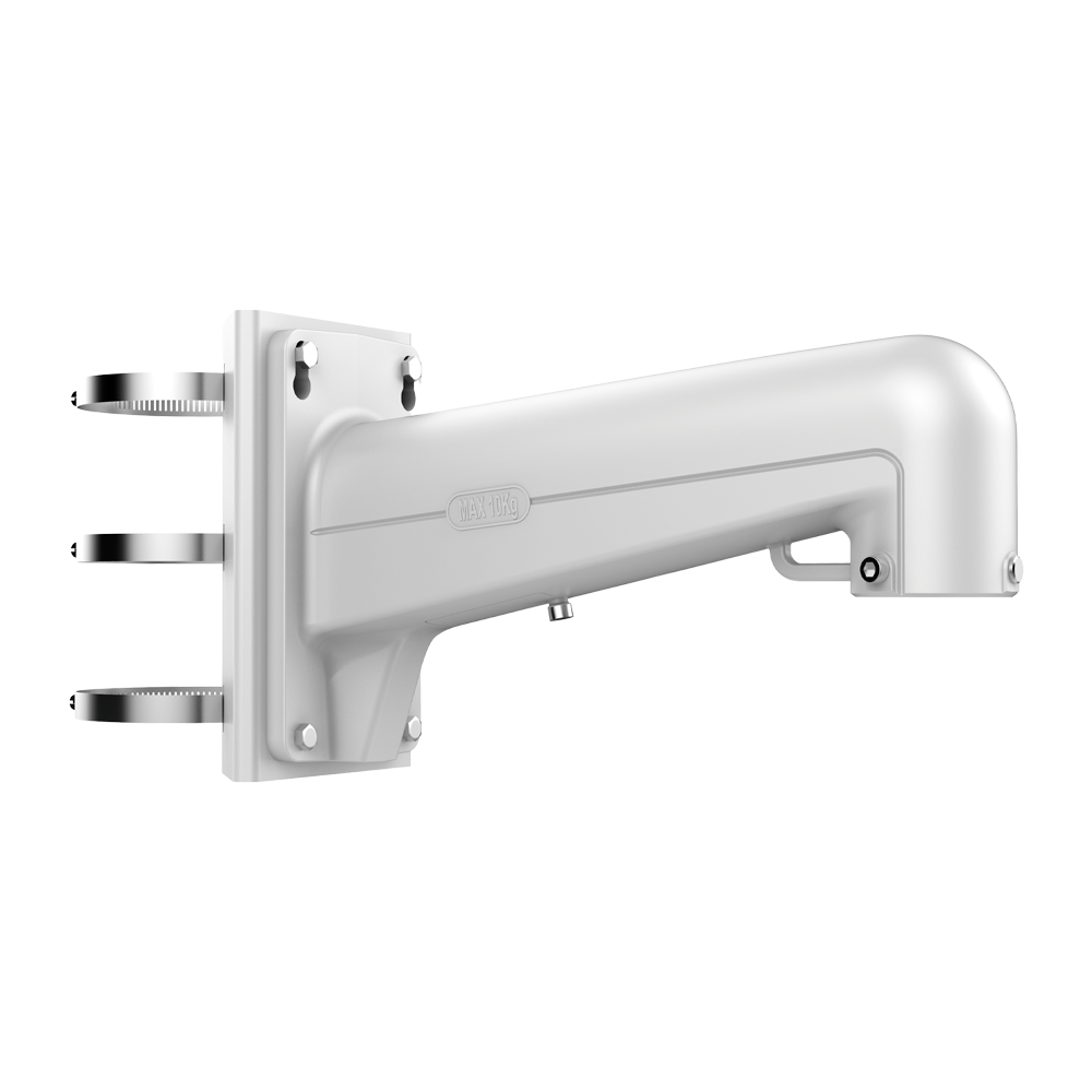 Hikvision Soporte de poste Para domos motorizadas color blanco DS-1602ZJ-Pole