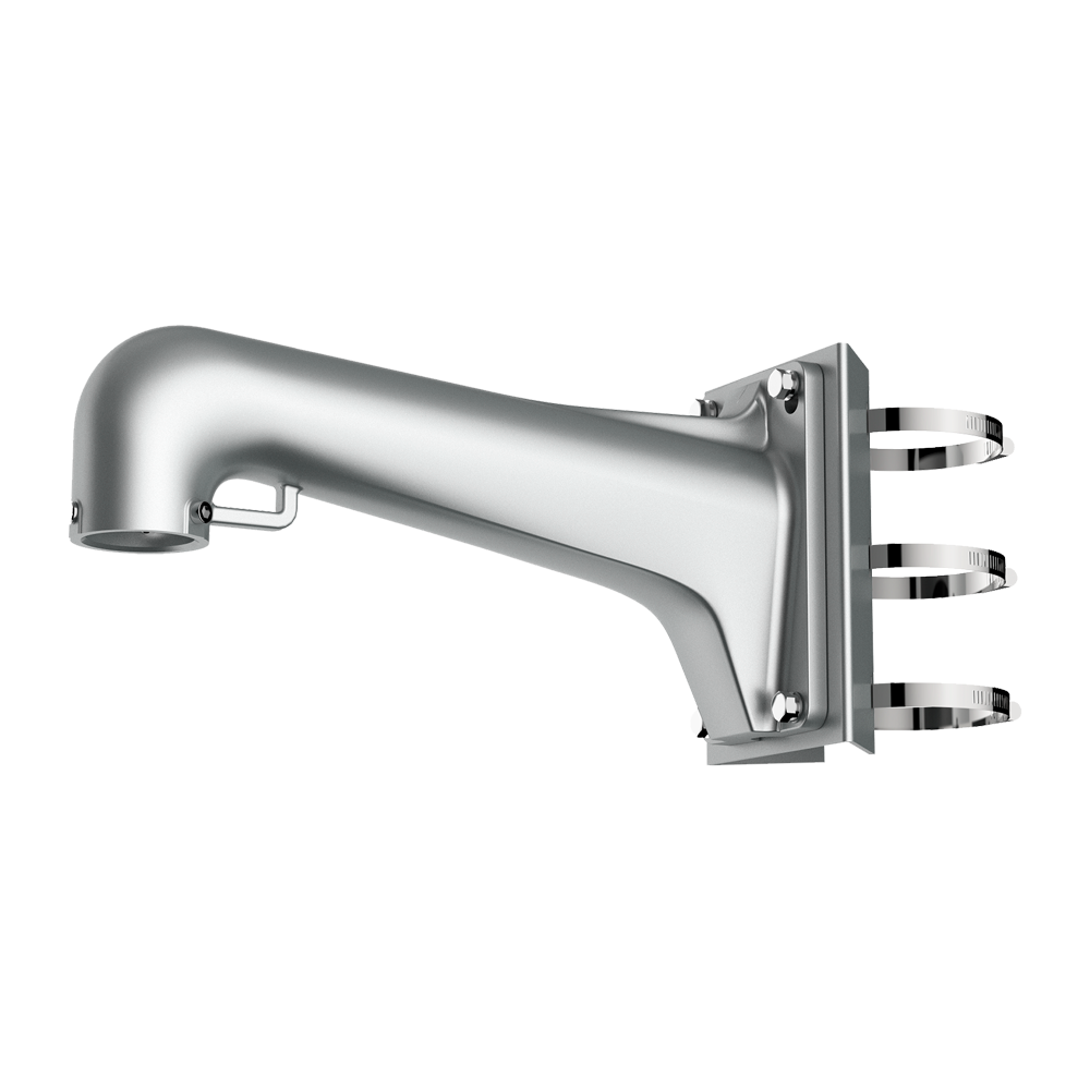 Hikvision Soporte de poste para domos Diámetro ajustable 67~127 mm color blanco DS-1603ZJ-Pole-P
