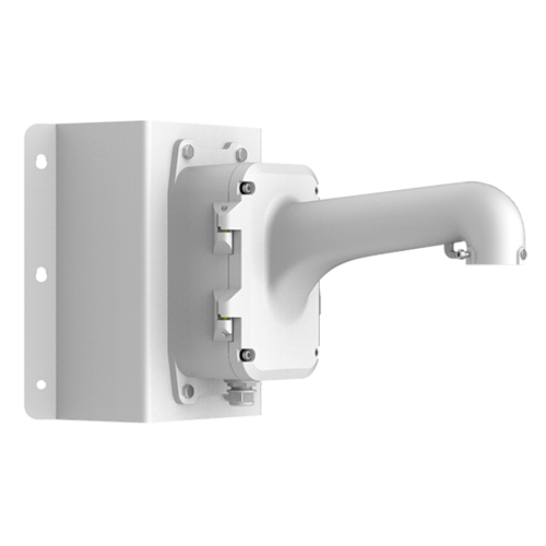 Hikvision Soporte de esquina con caja de conexiones color blanco DS-1604ZJ-BOX-CORNER