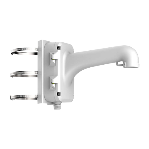 Hikvision Soporte de poste Impermeable color blanco DS-1604ZJ-POLE