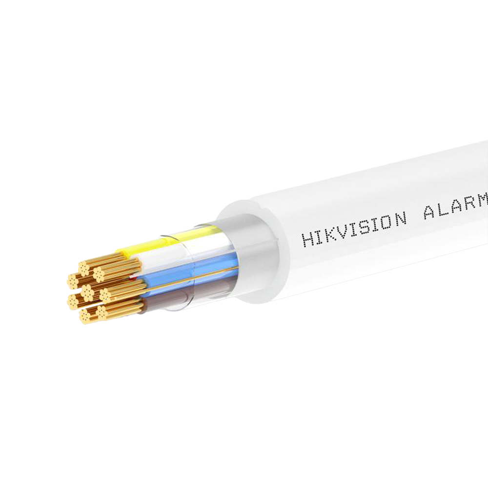 Hikvision 6 conductores de señal + 2 de alimentación DS-1AC2C6APL1 White 100m
