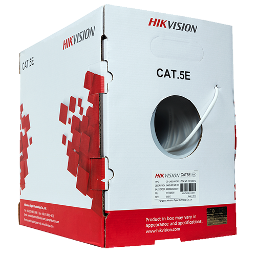 Hikvision cable UTP categoría 5E DS-1LN5E-S