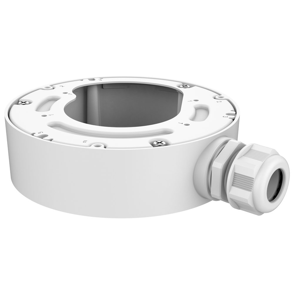 Hikvision Caja de conexiones Para cámaras domo color blanco DS-2280ZJ-WA140