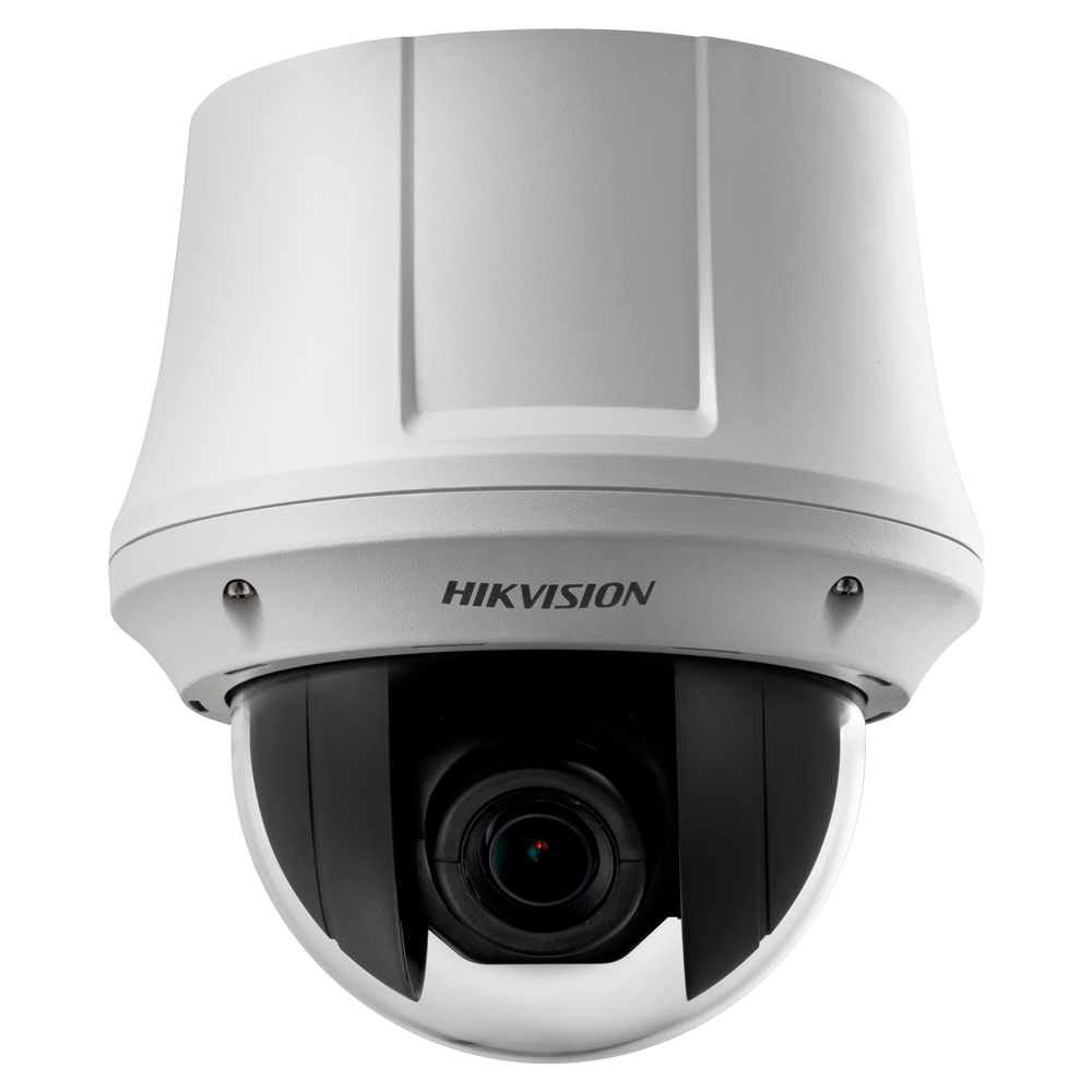 Hikvision Cámara Domo motorizada Turbo 4en1 Gama Value color blanco 2 MP, 4.8 ~ 120 mm Motorizada DS-2AE4225T-D3(D)