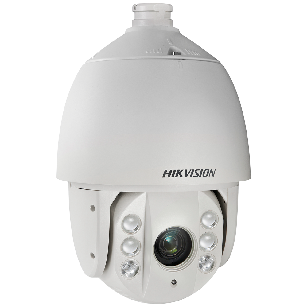 Hikvision Cámara Domo motorizada 4en1 PRO color blanco 2 MP, 4.8 ~ 153 mm Motorizada DS-2AE7232ITG