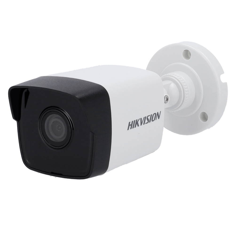Hikvision Cámara Bullet IP Hikvision Gama VALUE color blanco 2 MP, 2.8 mm, PoE DS-2CD1023G0E-I(2.8mm)(C)