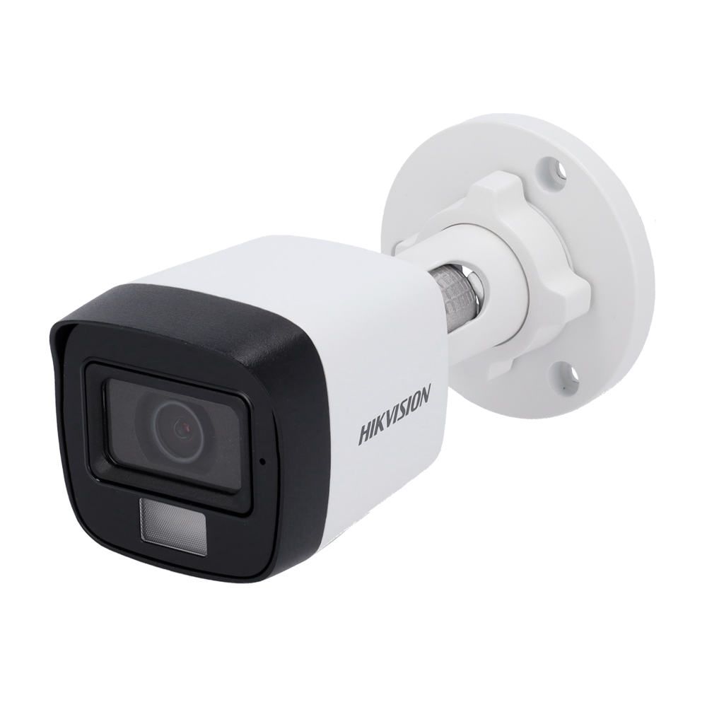 Hikvision Cámara Bullet IP Hikvision Gama Value color blanco 2 MP, 2.8 mm, PoE DS-2CD1023G2-I(2.8mm)