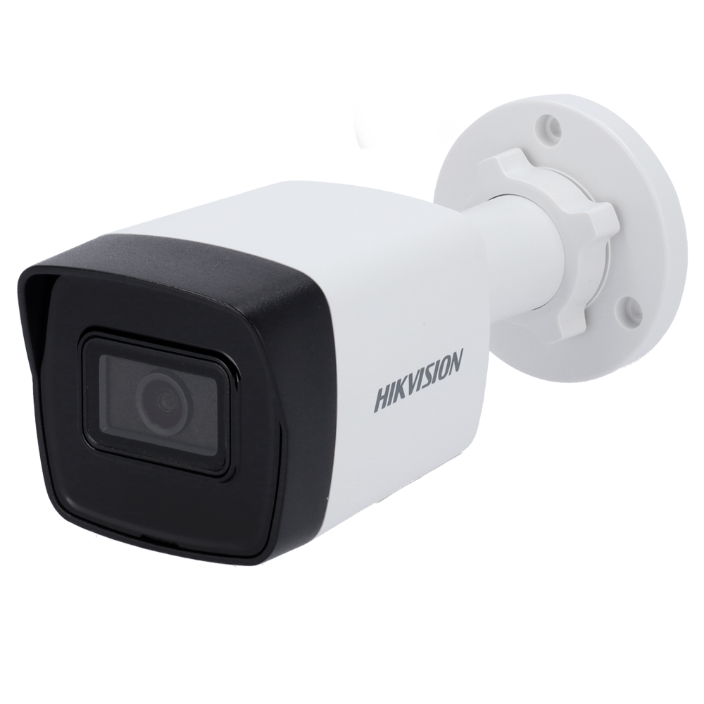 Hikvision Cámara Bullet IP Hikvision Gama Value color blanco 4 MP, 2.8 mm, PoE DS-2CD1043G2-I(2.8mm)(T)