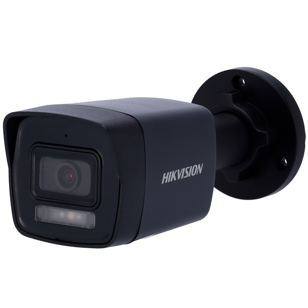 Hikvision Cámara Bullet IP Hikvision gama Value color negro 4 MP, 2.8 mm, PoE DS-2CD1043G2-LIU(2.8mm)(BLACK)